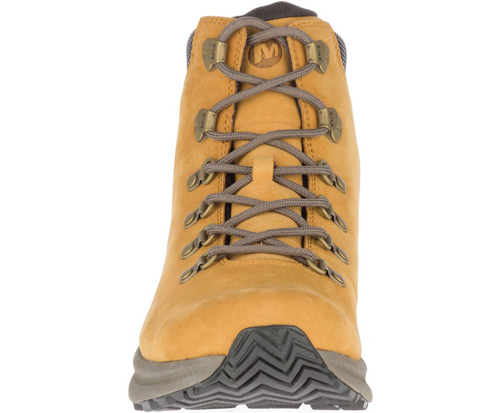 Botas Homem - Merrell Ontario Mid Waterproof - Marrom - HWC906157